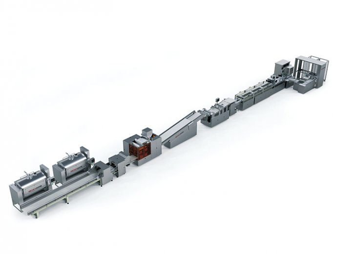 多功能仿生圓饅頭生產(chǎn)線